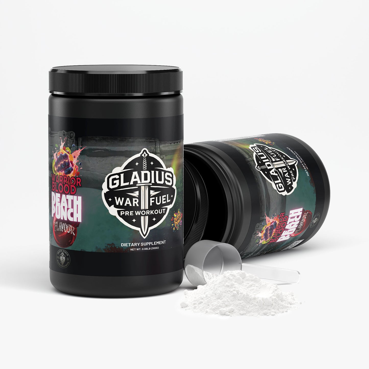 Gladius Warfuel Pre-Workout - Warrior Blood Death Punch 300g