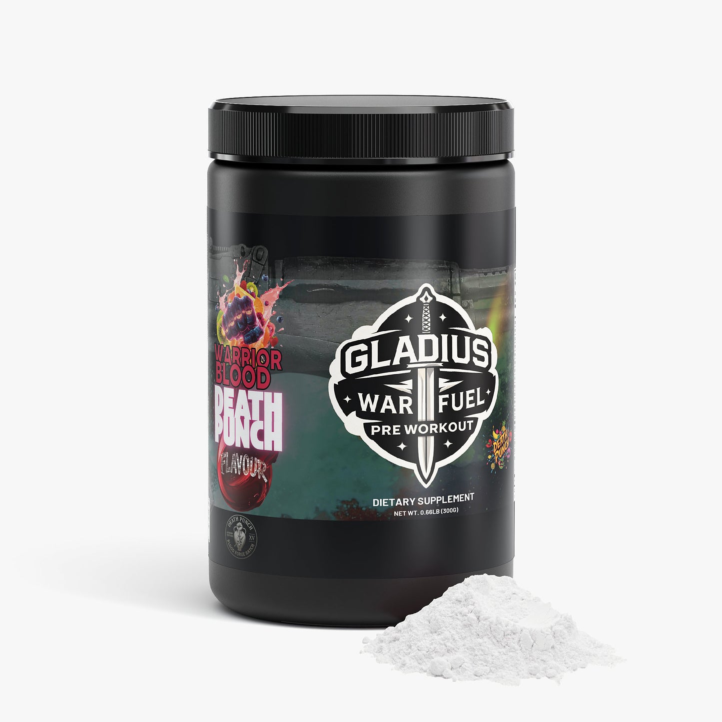 Gladius Warfuel Pre-Workout - Warrior Blood Death Punch 300g