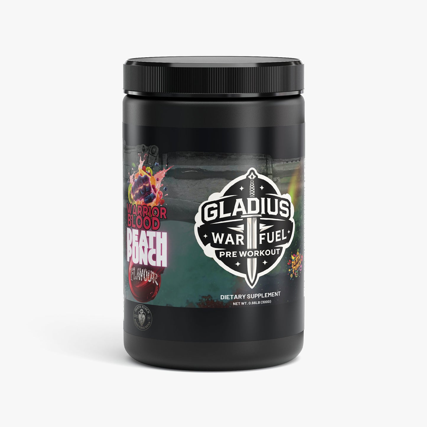 Gladius Warfuel Pre-Workout - Warrior Blood Death Punch 300g